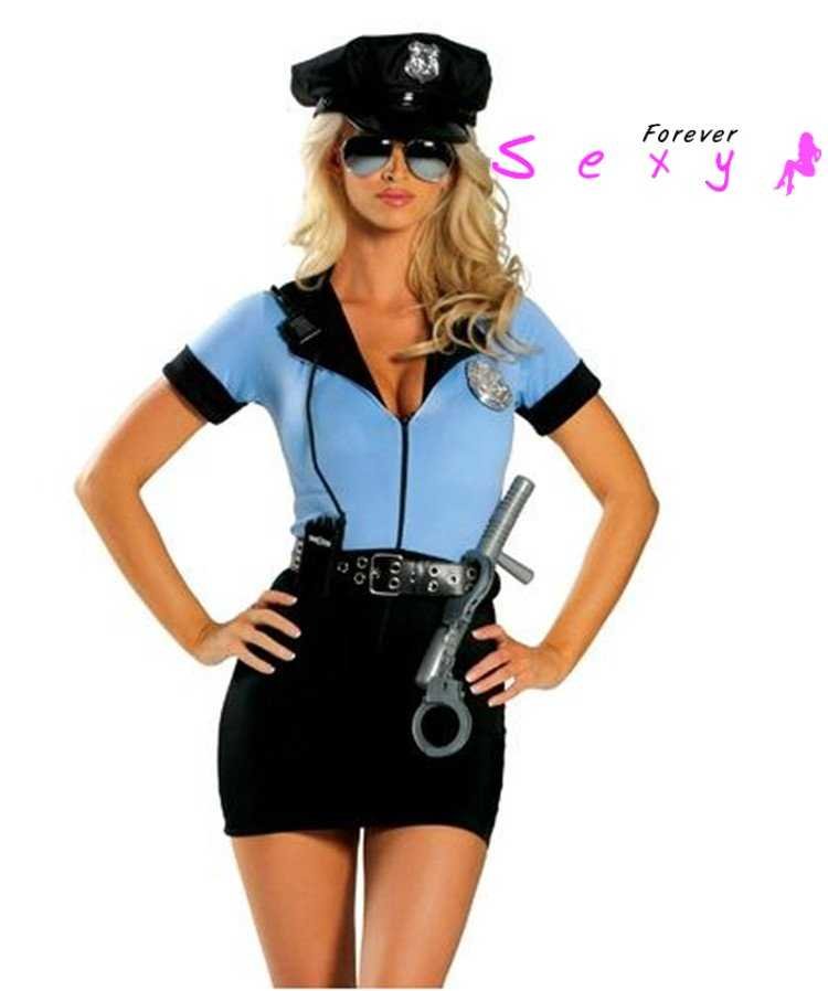 Sexy Policewomen Cop Costume Police Woman Officer Cosplay Uniform Forever And Sexy 